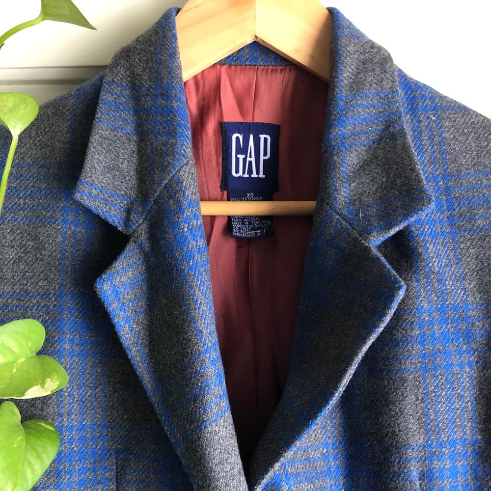Blue and Grey Blazer